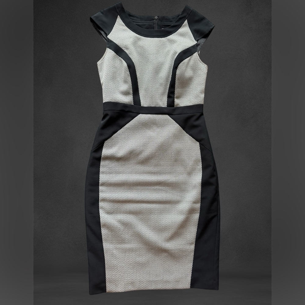 Elegant Black and White office Women's Dress Dorothy Perkins, size 10 ( 38)